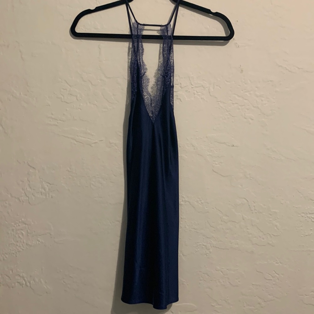 Blue Lace Victoria’s Secret Babydoll Nightgown